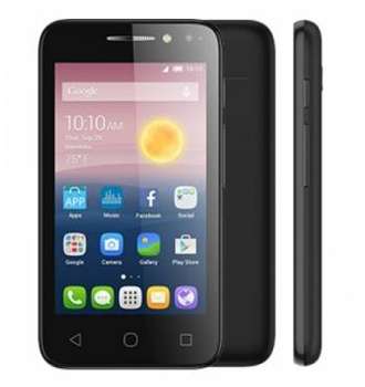 Смартфон ALCATEL Pixi 4 4034D 4Gb черный моноблок 3G 2Sim 4" 480x800 Android 6.0 3.2Mpix 802.11bgn BT GPS GSM900/1800 GSM1900 MP3 A-GPS microSD max32Gb