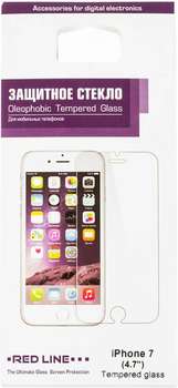 Аксессуар для смартфона REDLINE Защитное стекло для экрана  для Apple iPhone 7 1шт.