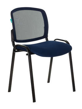 Кресло, стул БЮРОКРАТ Стул ВИКИ спинка сетка темно-синий TW-05N TW-10N сетка/ткань