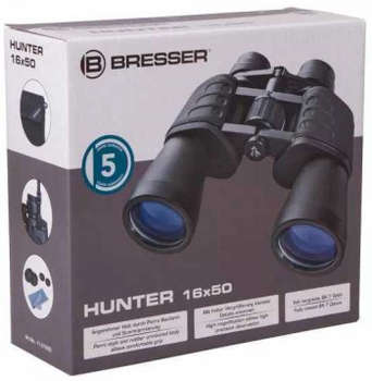 Бинокль Bresser 16-16x 50мм Hunter черный
