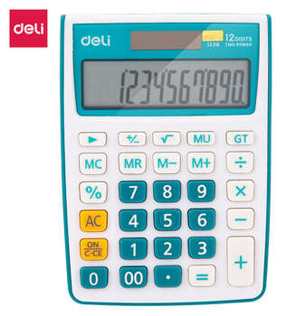 Калькулятор DELI E1238/BLUE