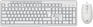 Комплект (клавиатура+мышь) Oklick Клавиатура + мышь Оклик S650 клав:белый мышь:белый USB Multimedia