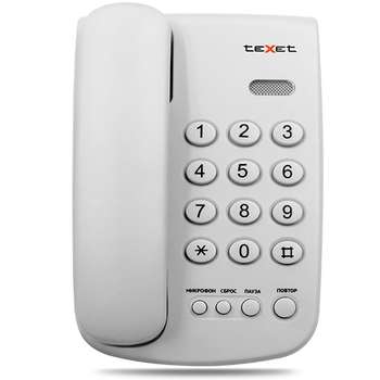 Телефон TEXET TX-241 светло-серый