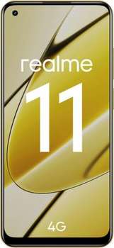 Смартфон REALME RMX3636 11 256Gb 8Gb золотой моноблок 3G 4G 2Sim 6.43" 2400x1080 Android 13 108Mpix 802.11 a/b/g/n/ac/ax NFC GPS GSM900/1800 GSM1900 TouchSc Protect 631011000557