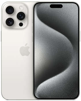Смартфон Apple iPhone 15 Pro Max 512Gb белый титан MU6V3J/A