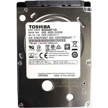 Жесткий диск HDD Toshiba 1TB SATA3 MQ04ABF100 MQ04 512E  128Mb 2.5"