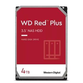 Жесткий диск HDD Western Digital 4TB WD Red Plus WD40EFPX 3.5" 5400 RPM 128MB SATA-III NAS Edition