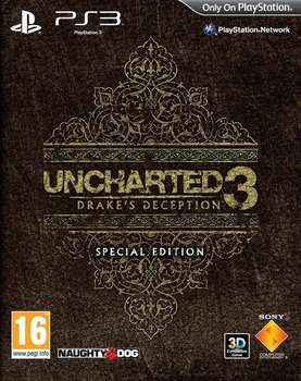 Игра для приставки Sony Uncharted 3. Иллюзии Дрейка. Special Edition [PS3, русская версия]
