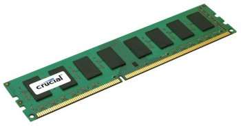 Оперативная память Crucial DDR3 2048Mb 1600MHz (CT25664BD160BJ) RTL (PC3-12800) CL11 Unbuffered UDIMM 240pin