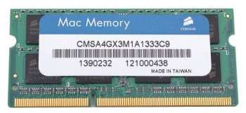 Оперативная память Corsair SO-DDR3 4096Mb 1333MHz (CMSA4GX3M1A1333C9) RTL