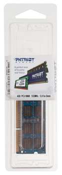 Оперативная память Patriot SO-DDR3 4Gb 1333MHz RTL PSD34G13332S