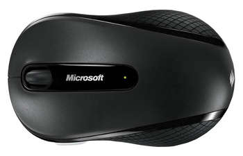 Мышь Microsoft Mobile 4000 черный Беспроводная 1000 USB для ноутбука 3 (D5D-00133)