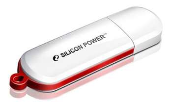 Flash-носитель Silicon Power 4Gb Luxmini 320 SP004GBUF2320V1W USB2.0 белый