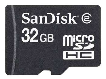 Карта памяти SanDisk microSDHC 32Gb Class4 SDSDQM-032G-B35 without adapter