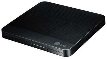 Оптический привод LG Привод DVD-RW GP50NB41 черный USB slim внешний RTL