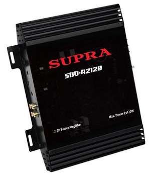 Автомобильный усилитель SUPRA SBD-A2120 2 x 120Вт