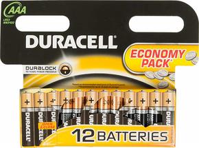 Аккумулятор DURACELL LR03-12BL Basic AAA 12шт