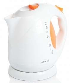 Чайник/Термопот POLARIS PWK2013C белый/оранжевый 2000 2