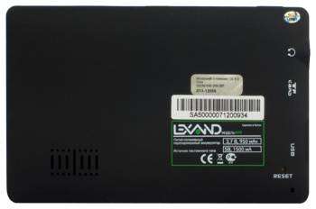 GPS-навигатор LEXAND SA5 HD 5" 800x480 4Gb microSD черный Navitel