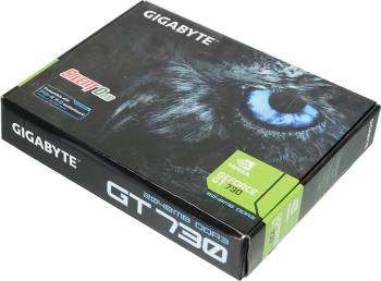 Видеокарта Gigabyte PCI-E nVidia GV-N730SL-2GL GeForce GT 730 2048Mb 64bit DDR3 902/1800 DVIx1/HDMIx1/CRTx1/HDCP Ret