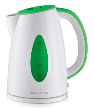 Чайник/Термопот POLARIS PWK 1752C зеленый/белый 1.7л. 2200Вт