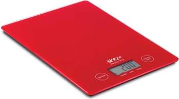 Кухонные весы SINBO Весы кухонные электронные  SKS 4519 макс.вес:5кг красный