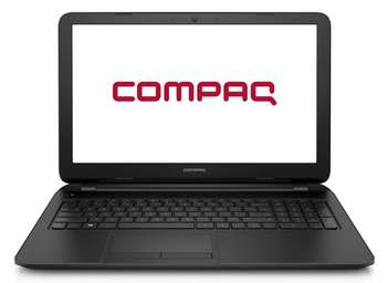 Ноутбук COMPAQ 15-f101ur Celeron N2840/2Gb/500Gb/DVD-RW/Intel HD Graphics/15.6"/HD /Free DOS/black/Cam