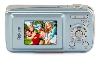 Фотокамера REKAM iLook S750i серый 12Mpix 1.8" SD/MMC CMOS/AAA