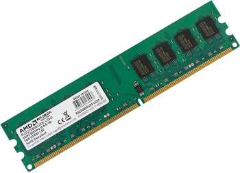Оперативная память AMD Память DDR2 2Gb 800MHz R322G805U2S-UGO OEM PC2-6400 CL6 DIMM 240-pin 1.8В