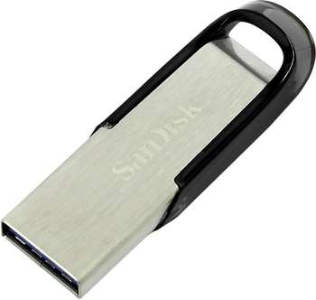Flash-носитель SanDisk 64Gb Cruzer Ultra Flair SDCZ73-064G-G46 USB3.0 серебристый/черный