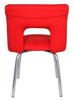 Кресло, стул БЮРОКРАТ KF-1/RED26-22 вращающийся красный 26-22