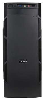 Корпус Zalman ZM-T1 черный w/o PSU mATX 1x80mm 3x120mm 1xUSB2.0 1xUSB3.0 audio bott PSU