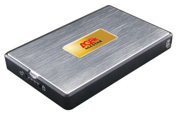 Бокс для HDD AgeStar SUB2A11 SATA пластик/алюминий серебристый 2.5"