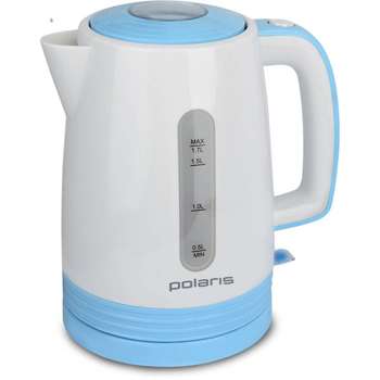 Чайник/Термопот POLARIS PWK1775C 1.7л. 2200Вт белый/голубой