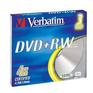 Оптический диск Verbatim Диск DVD+RW 4.7Gb 4x Slim case