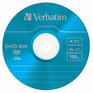Оптический диск Verbatim DVD-RW  4.7Gb 4x Slim case