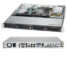 Сервер SuperMicro SYS-5018A-MLHN4 1xC2550 1G 4P 1x200W