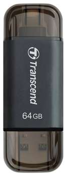 Flash-носитель Transcend 64GB JetDrive Go 300. Apple lightning / USB3.1