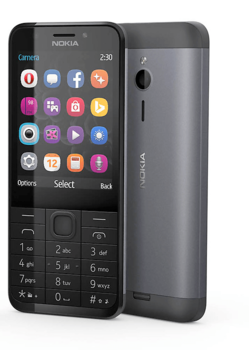 Сотовый телефон Nokia 230 DS RM-1172 Dark Silver A00026971