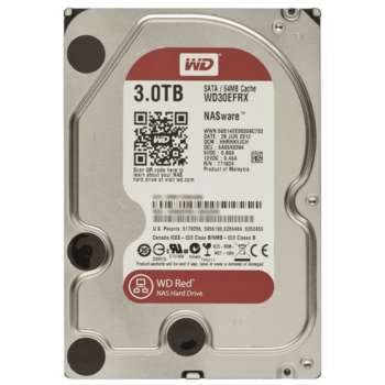 Жесткий диск HDD WD30EFRX 3ТБ 3,5" 5400RPM