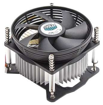 Кулер Cooler Master CPU Cooler DP6-9GDSB-0L-GP, Intel 115*, 66W, Al, 3pin