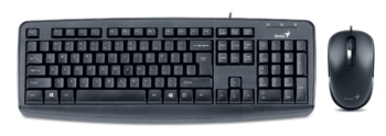 Комплект (клавиатура+мышь) Genius Комплект клавиатура + мышь KM-130, Black, USB 31330210102