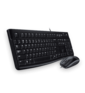 Комплект (клавиатура+мышь) Logitech Desktop MK120 Black USB
