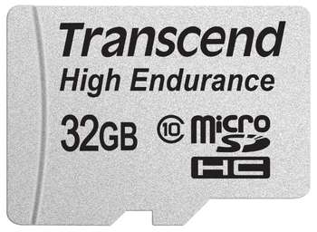 Карта памяти Transcend 32GB HC Card UHS-I Class 10 High Endurance R/W 21/20 MB/s