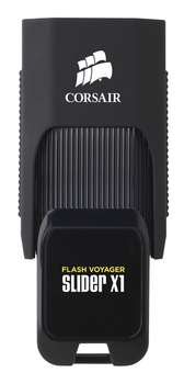 Flash-носитель Corsair 16Gb Voyager Slider X1 CMFSL3X1-16GB USB3.0 черный
