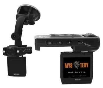 Автомобильный видеорегистратор MYSTERY MDR-650 черный 960x1280 120гр.