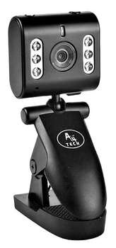 Веб-камера A4 PK-333E черный 0.3Mpix USB2.0