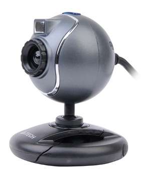 Веб-камера A4 PK-750G серый USB2.0 с микрофоном