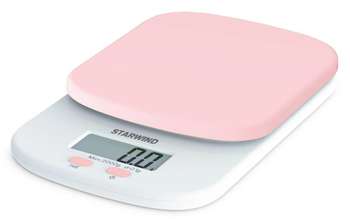 Кухонные весы STARWIND SSK2157 розовый