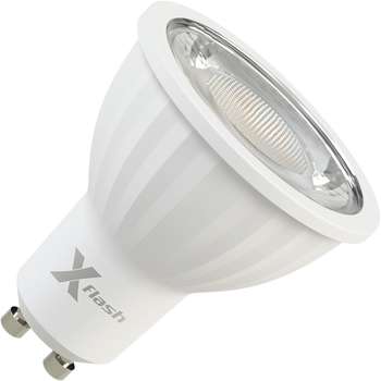 Лампа X-FLASH светодиодная  XF-MR16D-P-GU10-8W-3000K-220V 8Вт цоколь:GU10